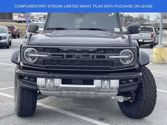 2025 Shadow Black Ford Bronco Raptor 4X4 SUV