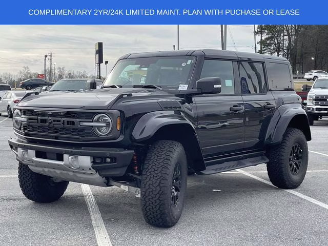 2025 Shadow Black Ford Bronco Raptor 4X4 SUV