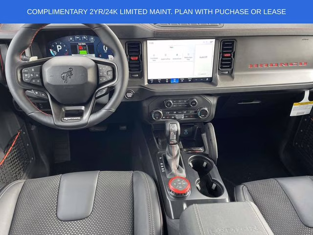 2025 Shadow Black Ford Bronco Raptor 4X4 SUV