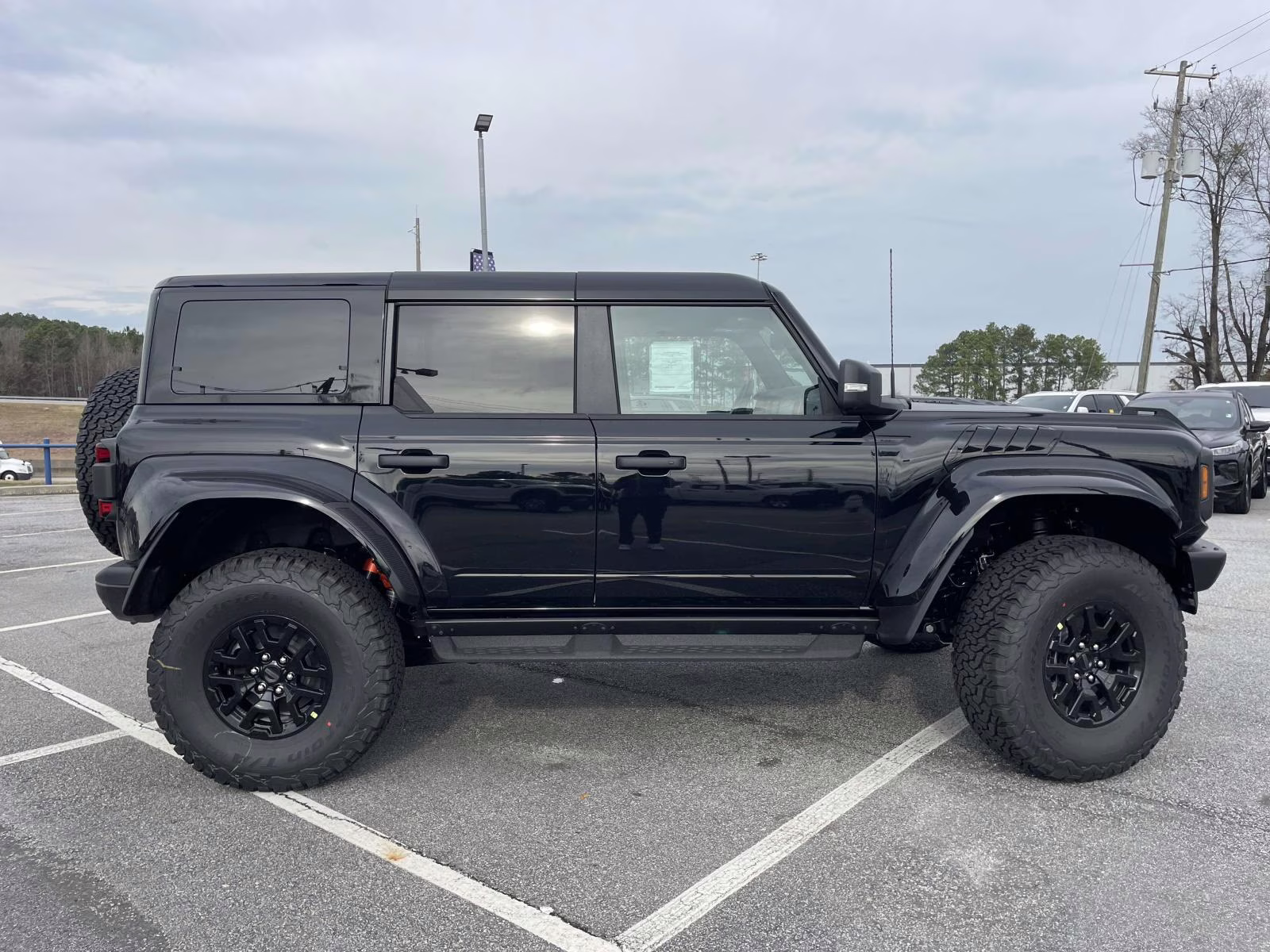 2025 Shadow Black Ford Bronco Raptor 4X4 SUV