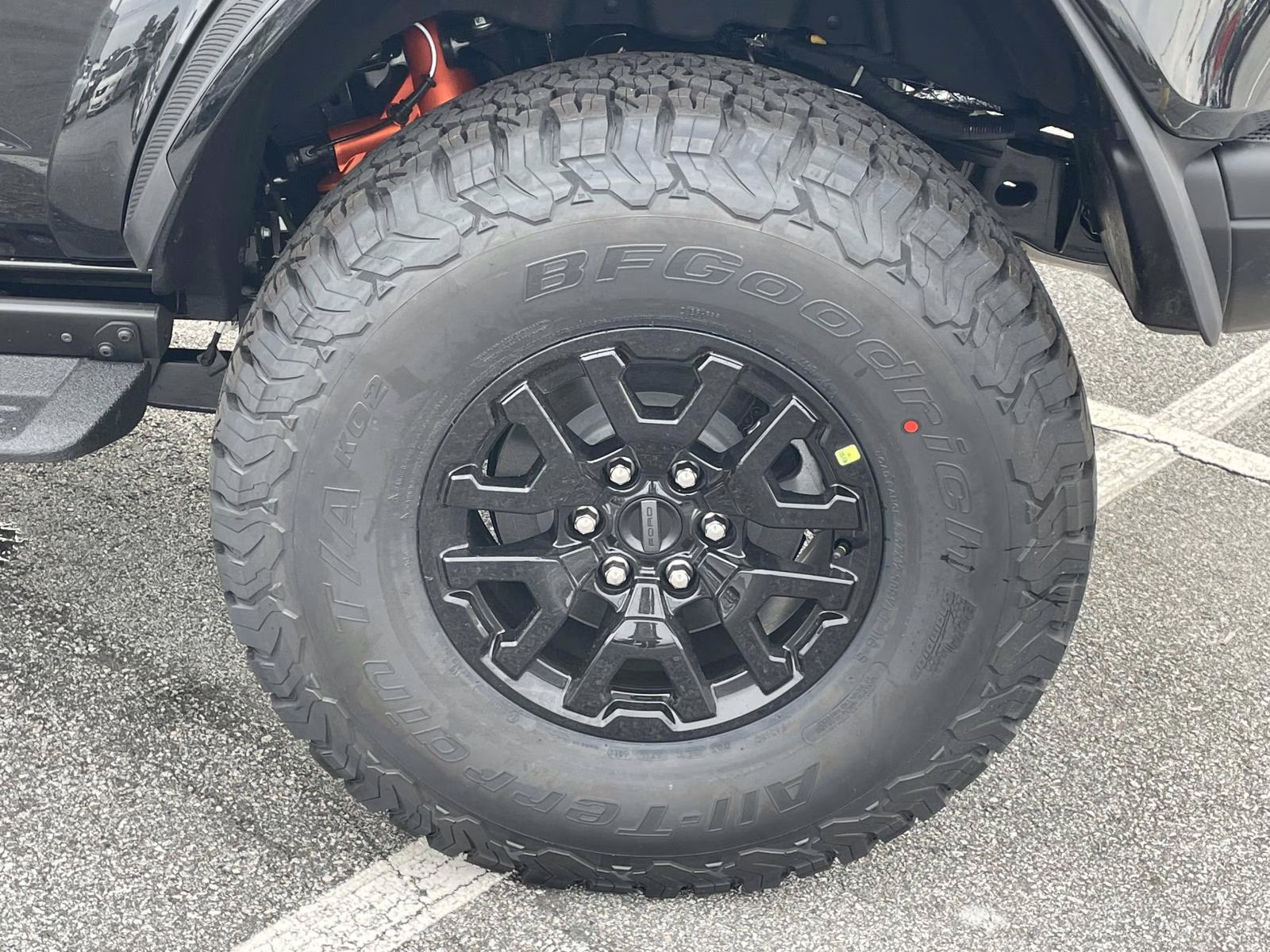 2025 Shadow Black Ford Bronco Raptor 4X4 SUV