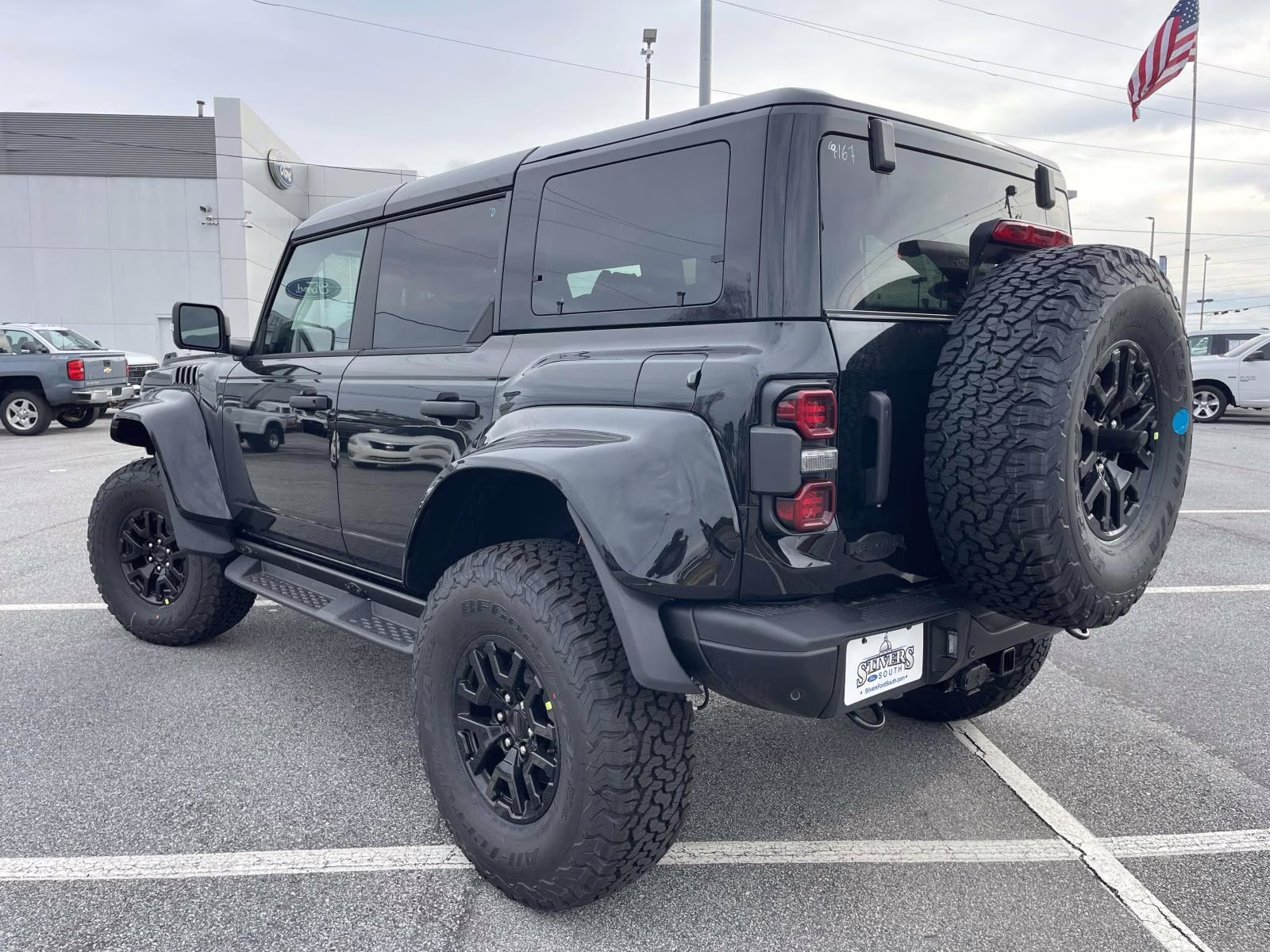 2025 Shadow Black Ford Bronco Raptor 4X4 SUV