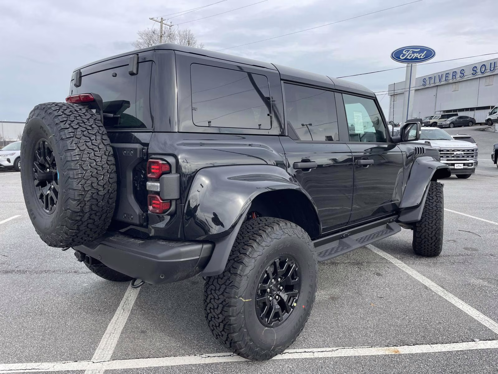 2025 Shadow Black Ford Bronco Raptor 4X4 SUV