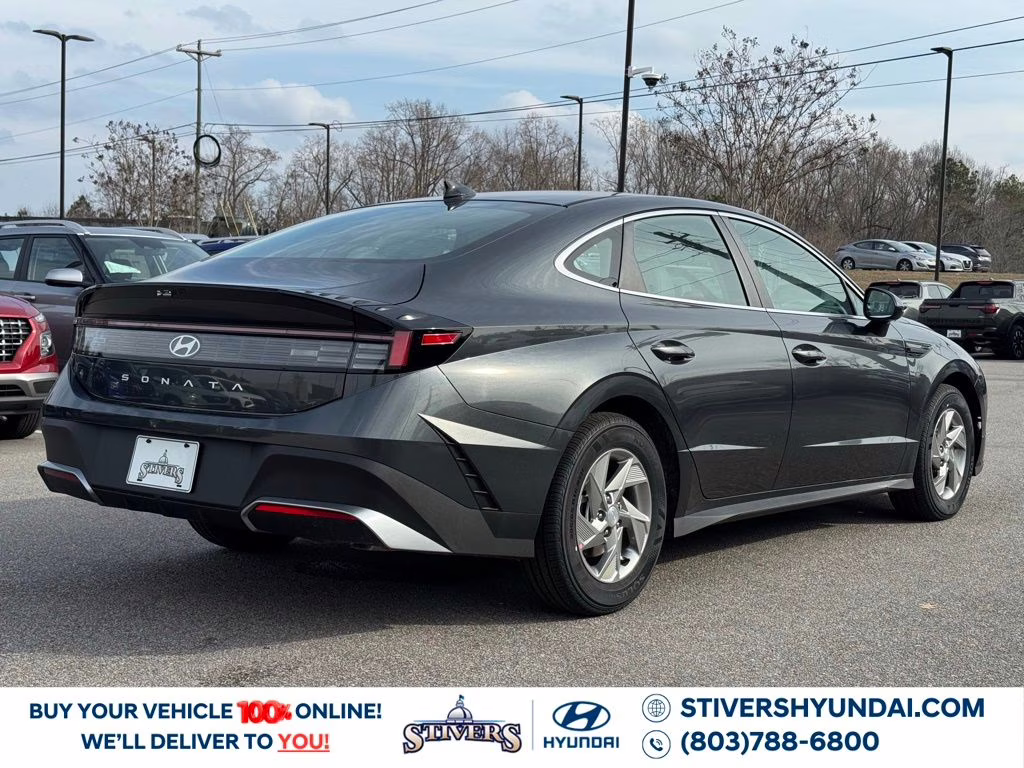 2026 Portofino Gray Hyundai Sonata SE FWD Sedan