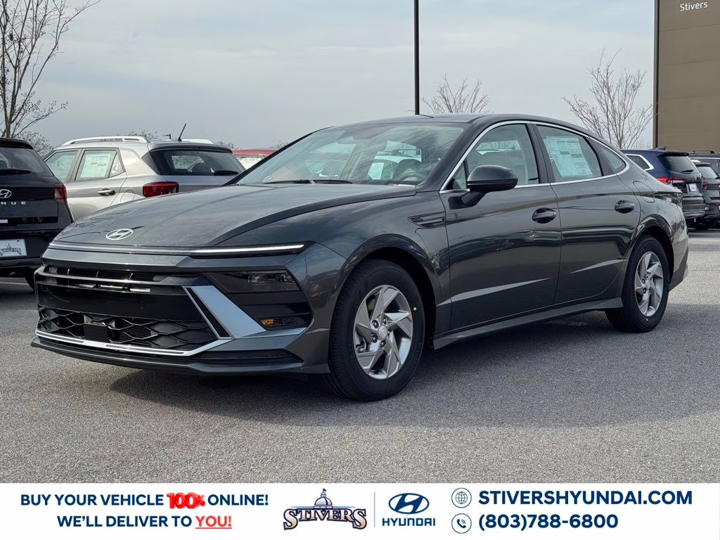 2026 Portofino Gray Hyundai Sonata SE FWD Sedan