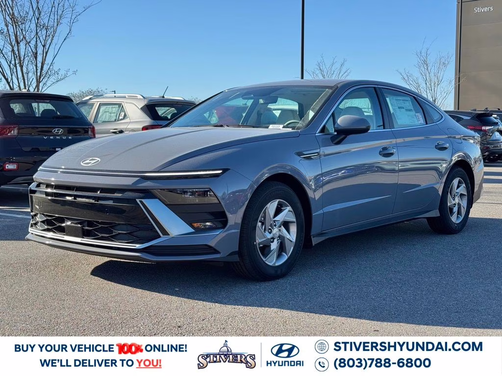 2026 Transmission Blue Hyundai Sonata SE FWD Sedan