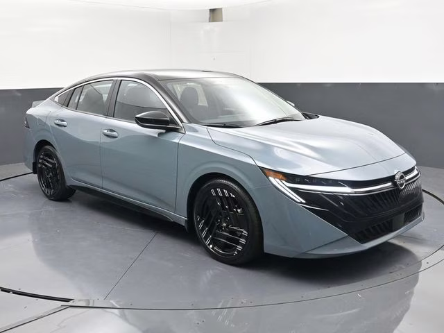 2026 Atlantic Gray/Super Black Nissan Sentra SR FWD Sedan