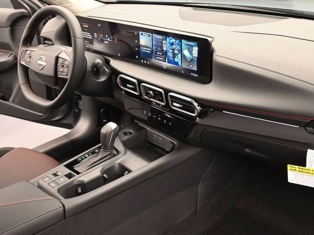 2026 Atlantic Gray/Super Black Nissan Sentra SR FWD Sedan