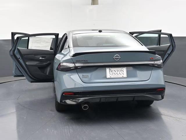 2026 Atlantic Gray/Super Black Nissan Sentra SR FWD Sedan