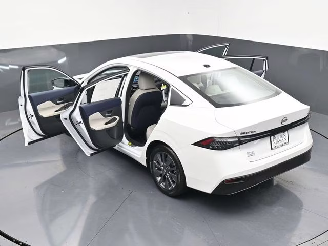 2026 Aspen White Tricoat Nissan Sentra SL FWD Sedan