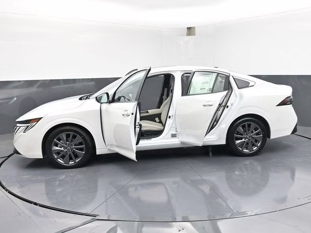 2026 Aspen White Tricoat Nissan Sentra SL FWD Sedan
