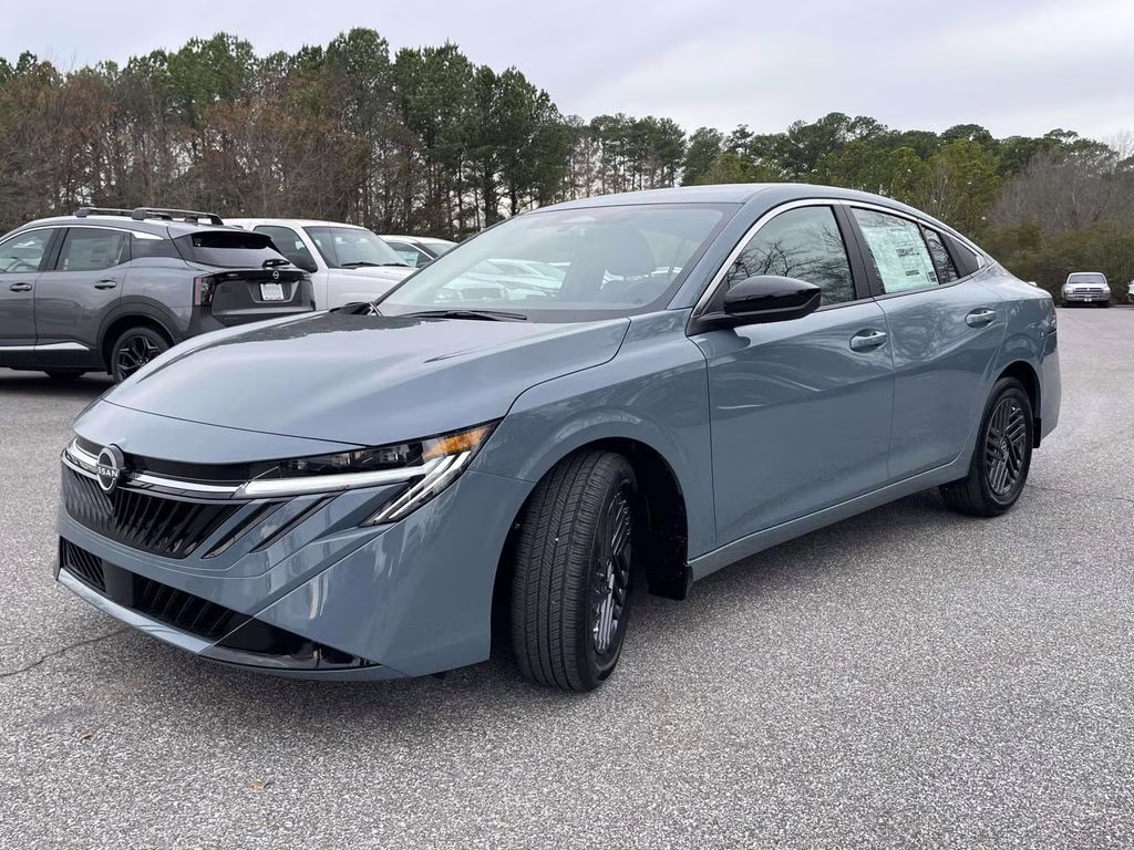 2026 Atlantic Gray Metallic Nissan Sentra SV FWD Sedan