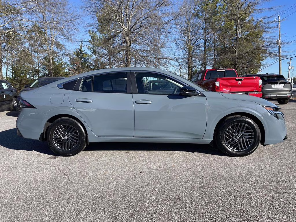 2026 Atlantic Gray Metallic Nissan Sentra SV FWD Sedan
