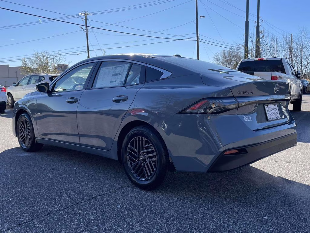 2026 Atlantic Gray Metallic Nissan Sentra SV FWD Sedan