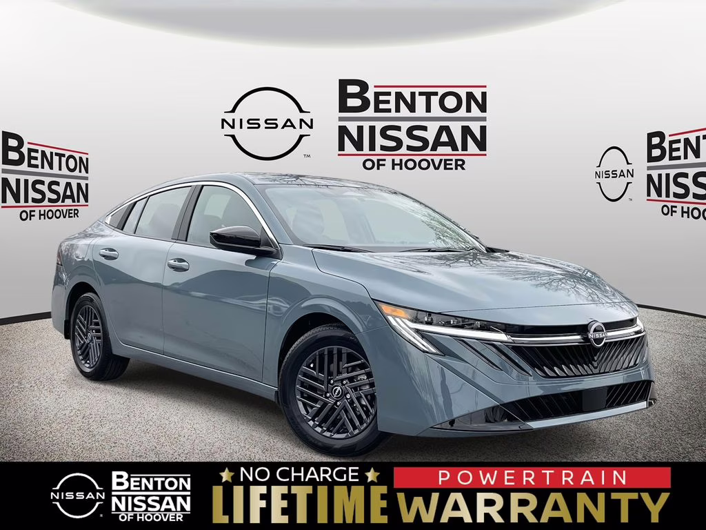 2026 Atlantic Gray Metallic Nissan Sentra SV FWD Sedan