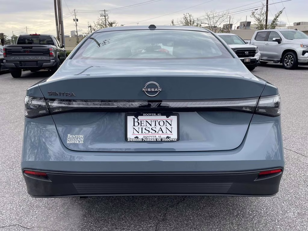 2026 Atlantic Gray Metallic Nissan Sentra SV FWD Sedan