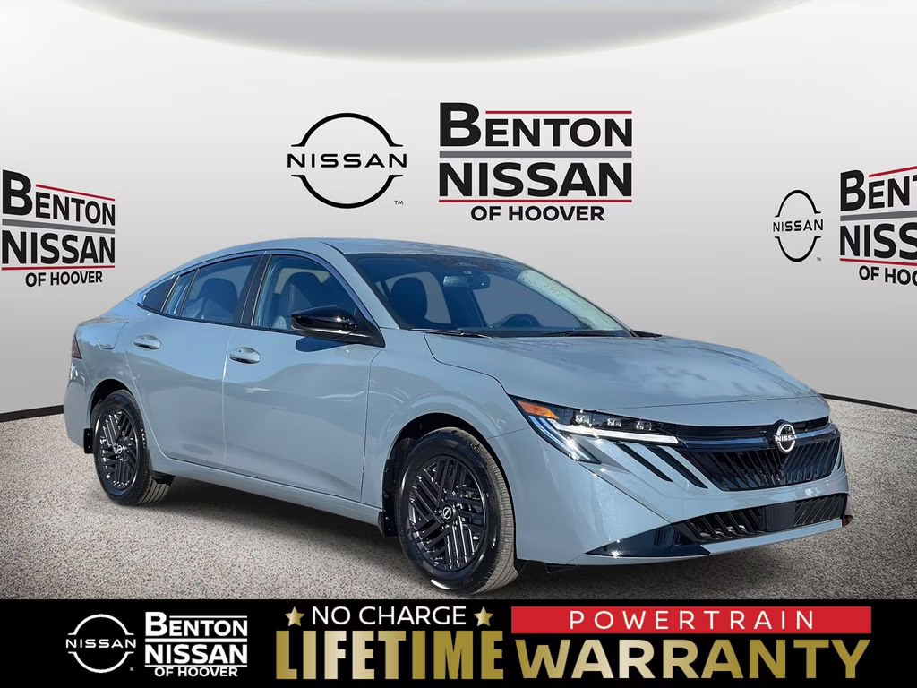 2026 Atlantic Gray Metallic Nissan Sentra SV FWD Sedan