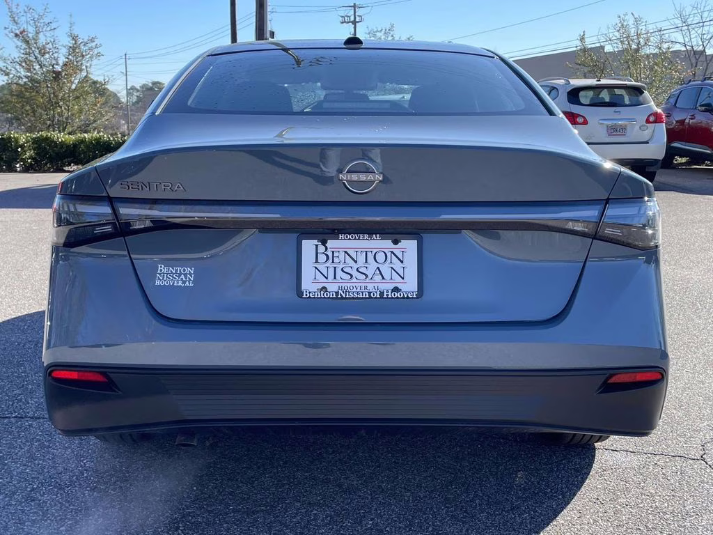2026 Atlantic Gray Metallic Nissan Sentra SV FWD Sedan