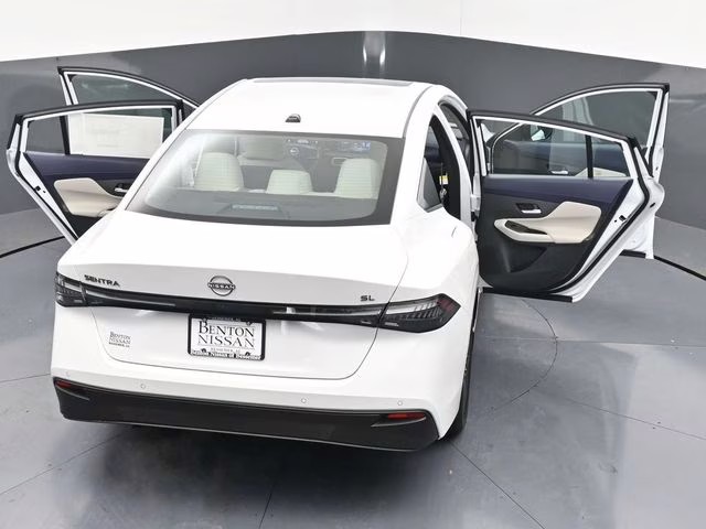 2026 Aspen White Tricoat Nissan Sentra SL FWD Sedan