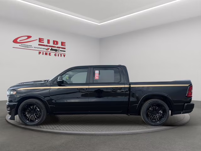 2026 Diamond Black Crystal Pearlcoat Ram 1500 Big Horn Night Edition Direct Connection 650 4X4 Truck