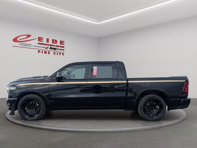 2026 Diamond Black Crystal Pearlcoat Ram 1500 Big Horn Night Edition Direct Connection 650 4X4 Truck