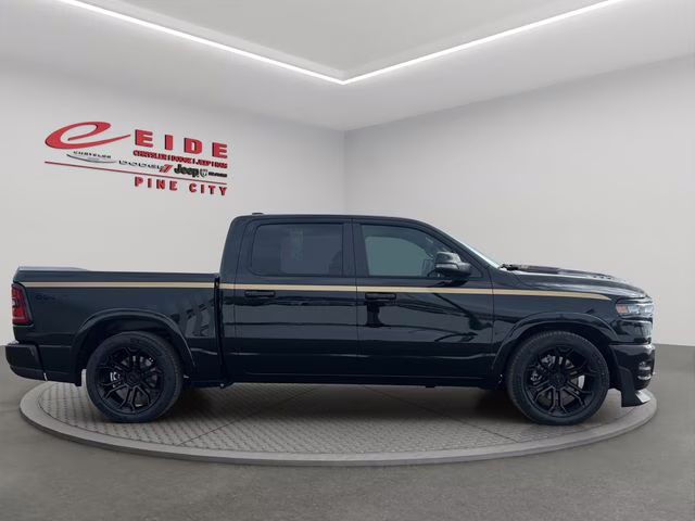 2026 Diamond Black Crystal Pearlcoat Ram 1500 Big Horn Night Edition Direct Connection 650 4X4 Truck