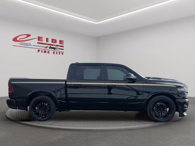 2026 Diamond Black Crystal Pearlcoat Ram 1500 Big Horn Night Edition Direct Connection 650 4X4 Truck