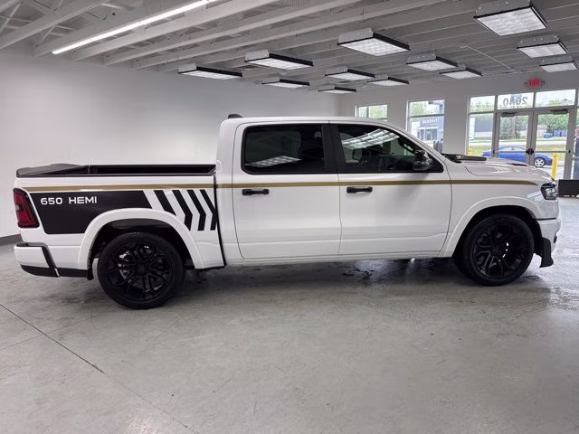 2026 Bright White Clearcoat Ram 1500 Fox Factory 1500 DC650 4X4 Truck