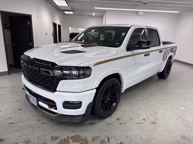 2026 Bright White Clearcoat Ram 1500 Fox Factory 1500 DC650 4X4 Truck