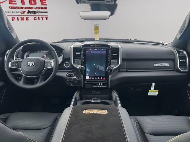 2026 Diamond Black Crystal Pearlcoat Ram 1500 Big Horn Night Edition Direct Connection 650 4X4 Truck