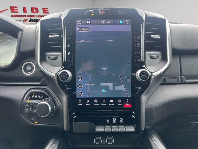 2026 Diamond Black Crystal Pearlcoat Ram 1500 Big Horn Night Edition Direct Connection 650 4X4 Truck