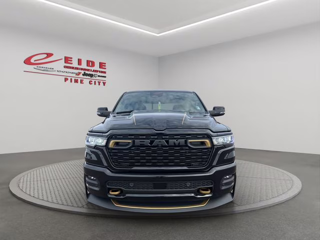 2026 Diamond Black Crystal Pearlcoat Ram 1500 Big Horn Night Edition Direct Connection 650 4X4 Truck