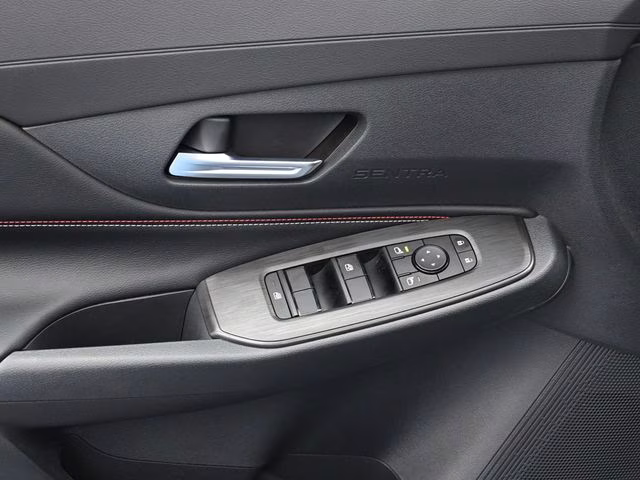 2026 Atlantic Gray/Super Black Nissan Sentra SR FWD Sedan