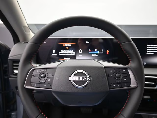 2026 Atlantic Gray/Super Black Nissan Sentra SR FWD Sedan