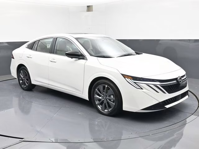 2026 Aspen White Tricoat Nissan Sentra SL FWD Sedan