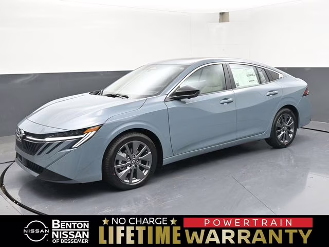 2026 Atlantic Gray Metallic Nissan Sentra SL FWD Sedan