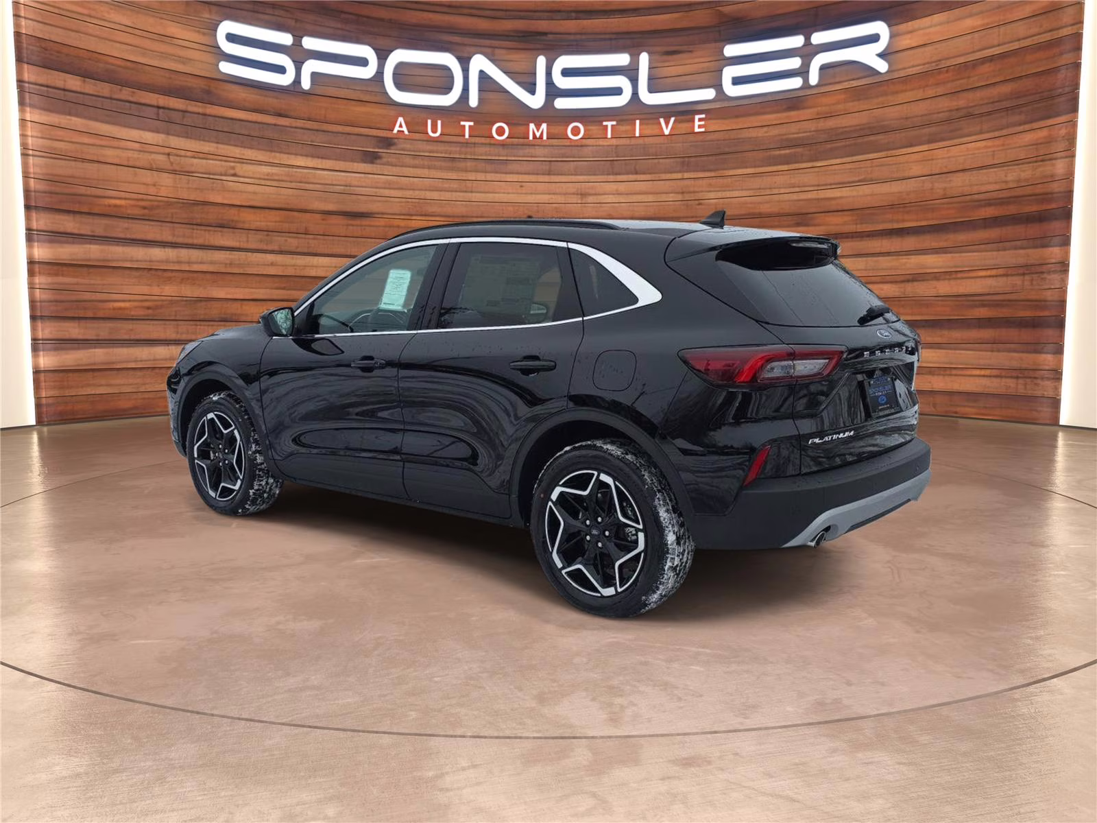 2026 Agate Black Ford Escape Platinum AWD SUV