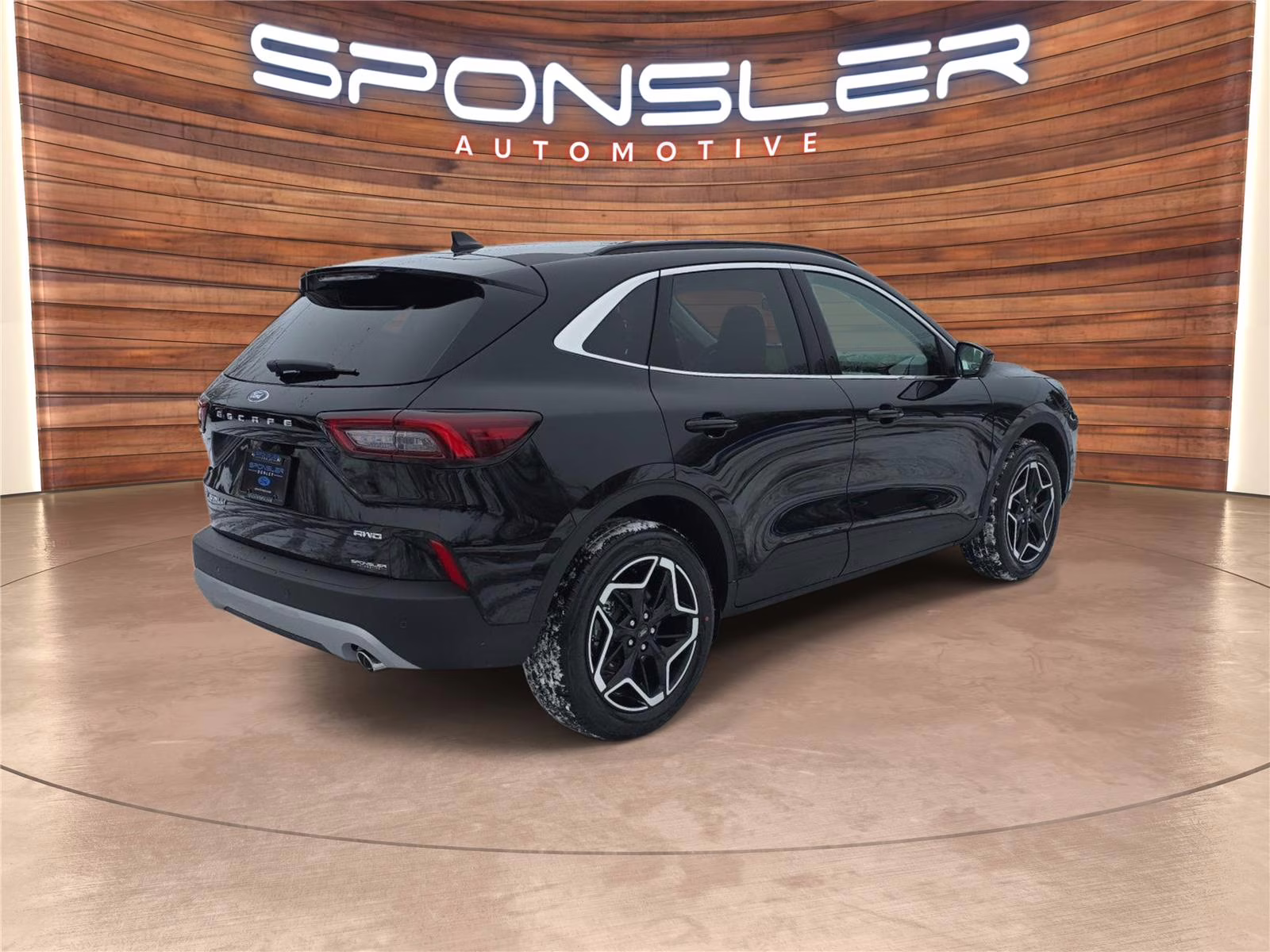 2026 Agate Black Ford Escape Platinum AWD SUV