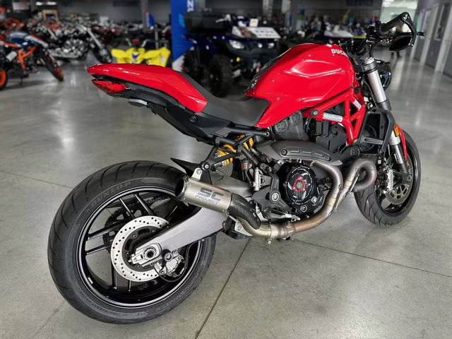 2019 RED Ducati Monster 821 Ducati Red Motorcycle
