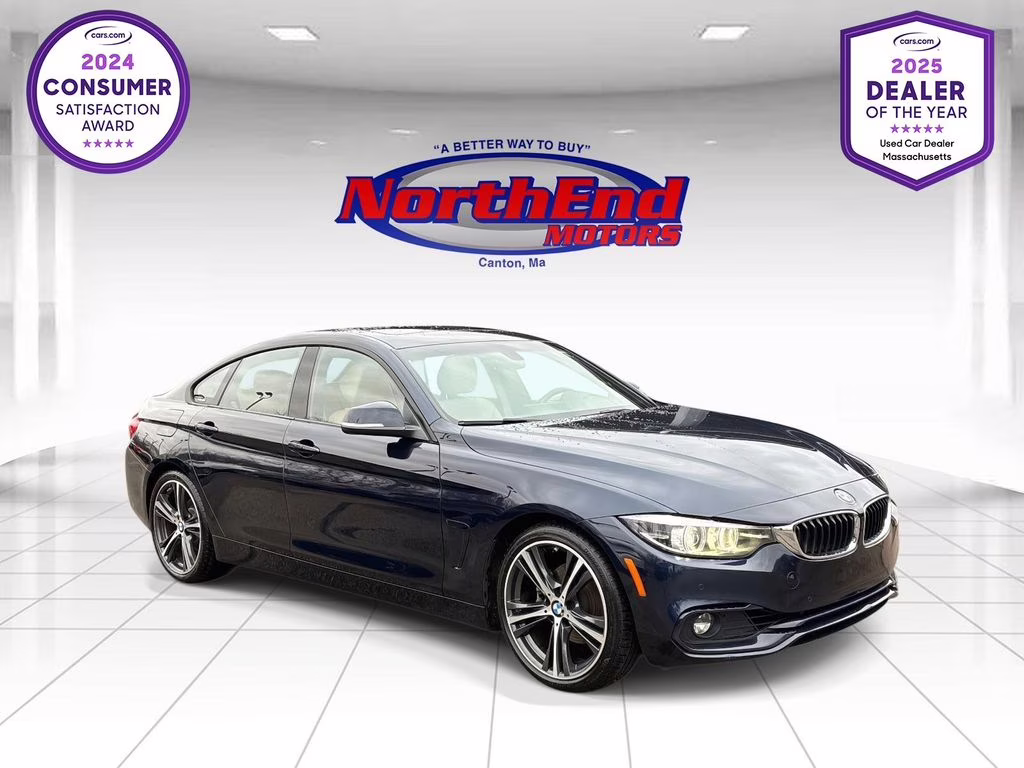 2018 Imperial Blue Metallic BMW 4 Series 430i Gran Coupe RWD Hatchback