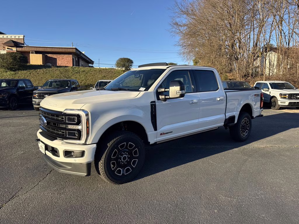 2026 White Metallic Ford Super Duty F-250 SRW Platinum 4X4 Truck