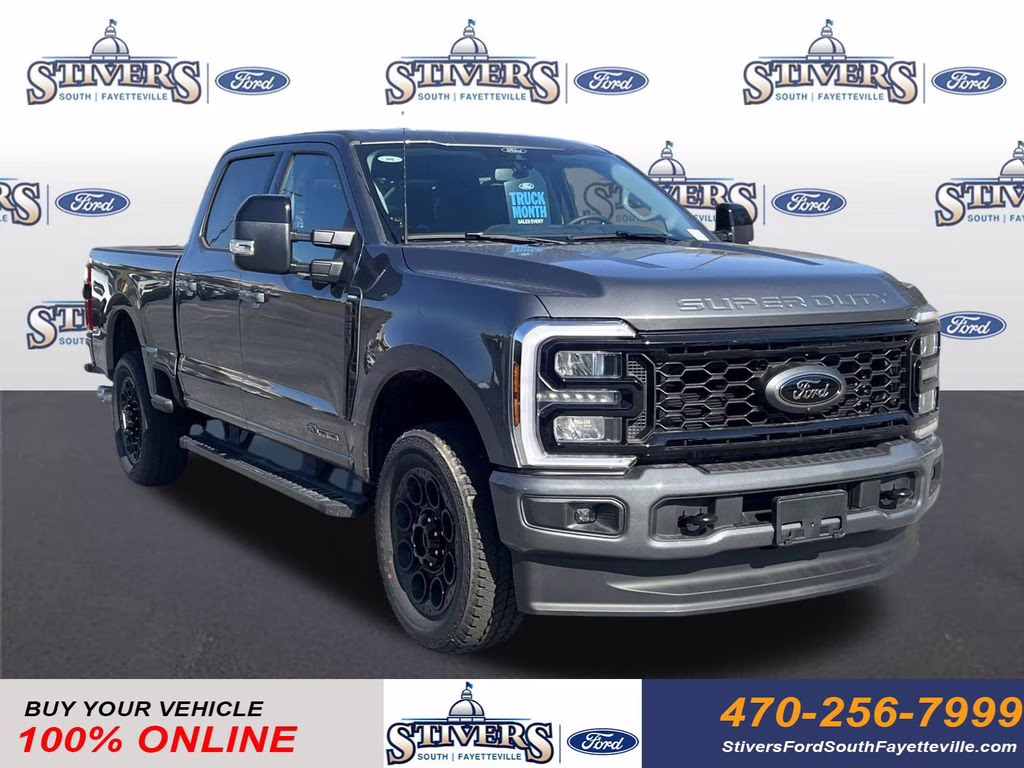 2026 Gray Metallic Ford Super Duty F-250 SRW Lariat 4X4 Truck