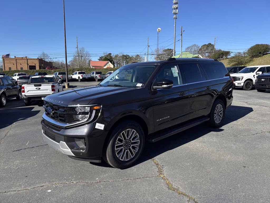 2026 Gray Metallic Ford Expedition Max Platinum 4X4 SUV