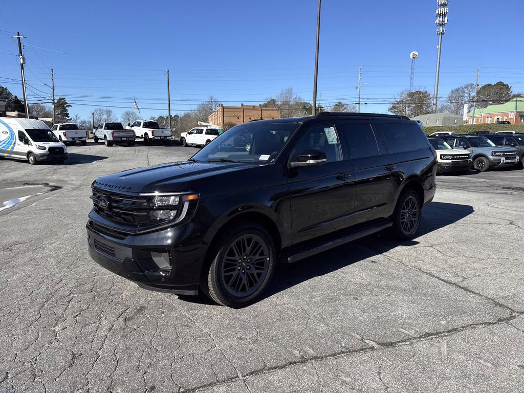2026 Black Metallic Ford Expedition Max Platinum 4X4 SUV