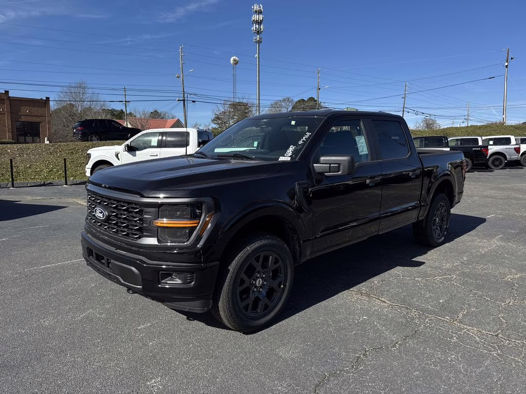 2026 Black Metallic Ford F-150 STX 4X4 Truck