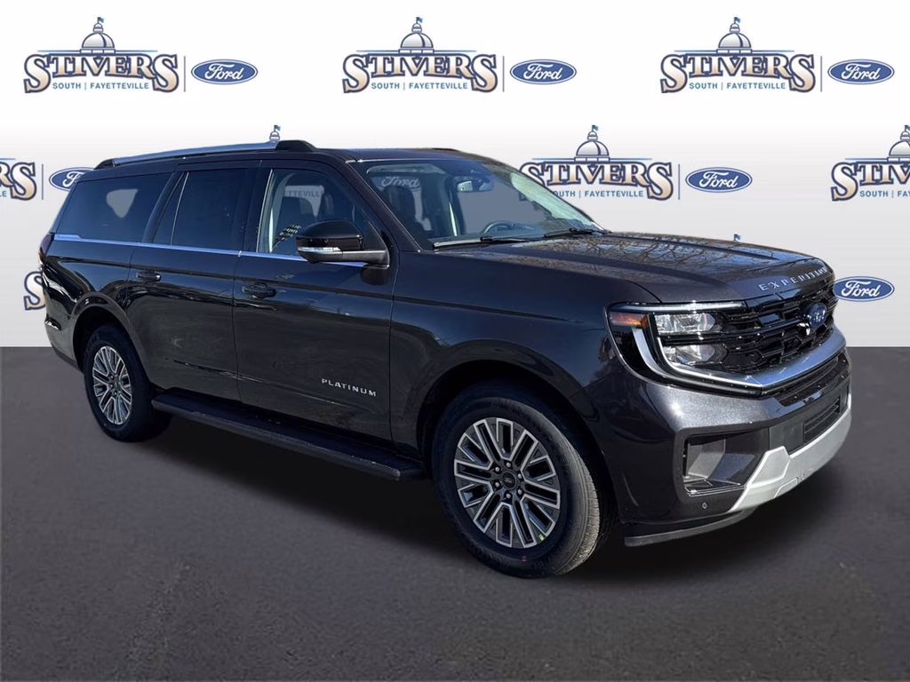2026 Gray Metallic Ford Expedition Max Platinum 4X4 SUV