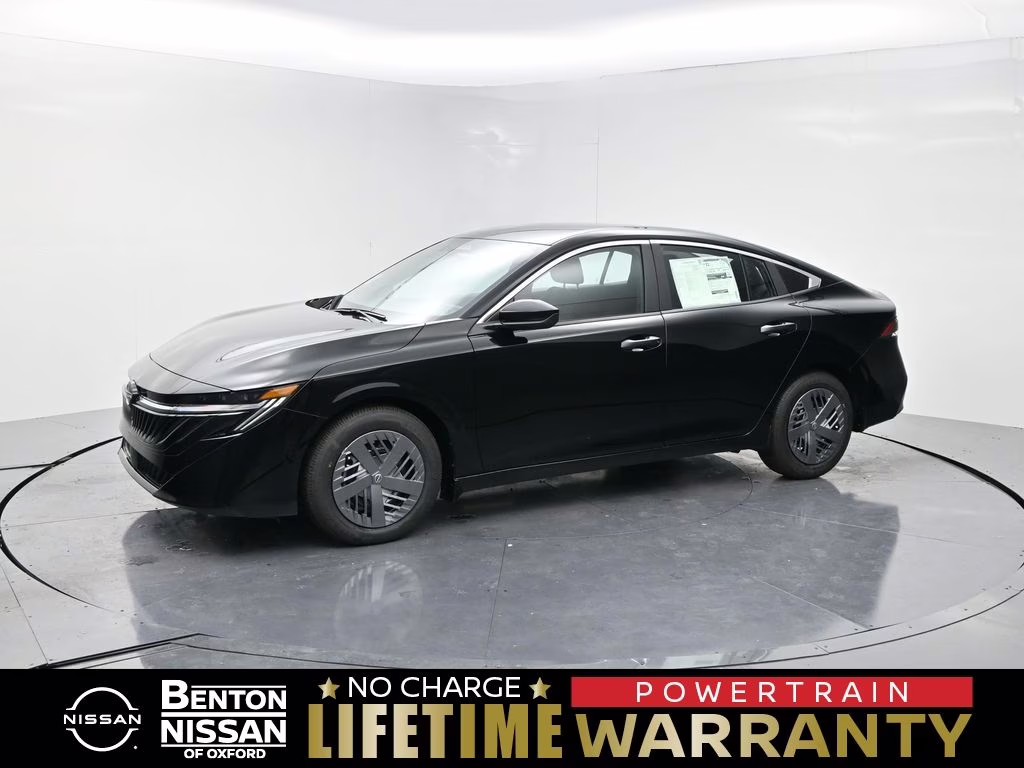 2026 Super Black Nissan Sentra S FWD Sedan