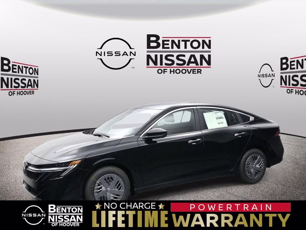 2026 Super Black Nissan Sentra S FWD Sedan