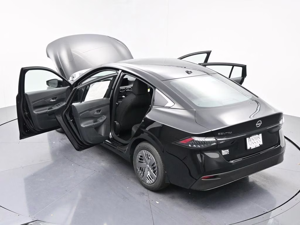 2026 Super Black Nissan Sentra S FWD Sedan