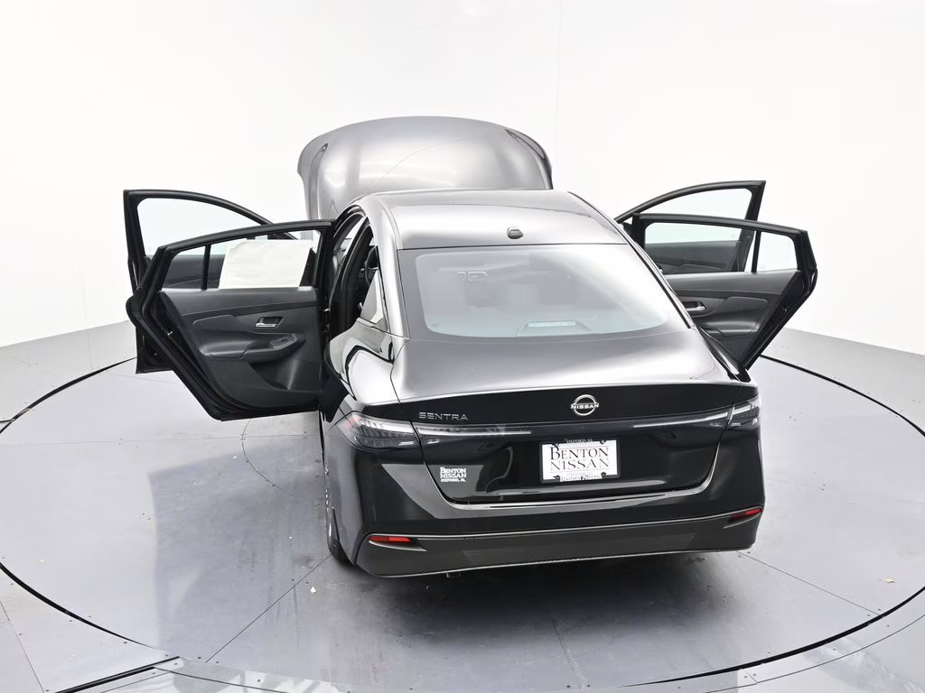 2026 Super Black Nissan Sentra S FWD Sedan